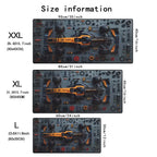 XXL Formula 1 Mouse Pad – Soft Ergonomic Desk Mat for Gaming and Office