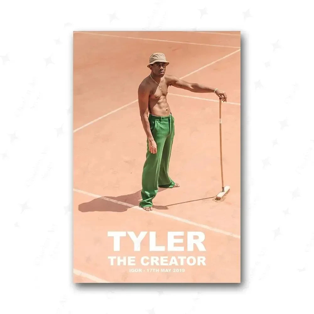 Frank Ocean Music Art Prints – Blonde Rap Poster Set for Bedroom Wall Decor