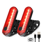 USB Rechargeable LED Bike Tail Light – Waterproof Safety Lamp for Cycling