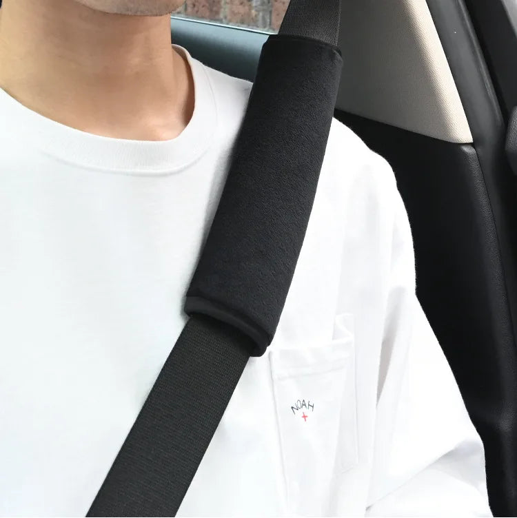 Adjustable Car Seat Belt Covers – Soft Shoulder Strap Pads for Driving Comfort
