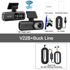 4K Dual Dash Cam – GPS WiFi Driving Recorder for Car Security