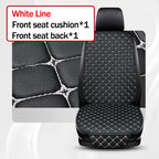Universal PU Leather Car Seat Cover – Minimalist Soft Cushion for Auto Interior