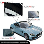 Black Window Tint Film – 50cmx3m Heat Control for Car Solar UV Protection