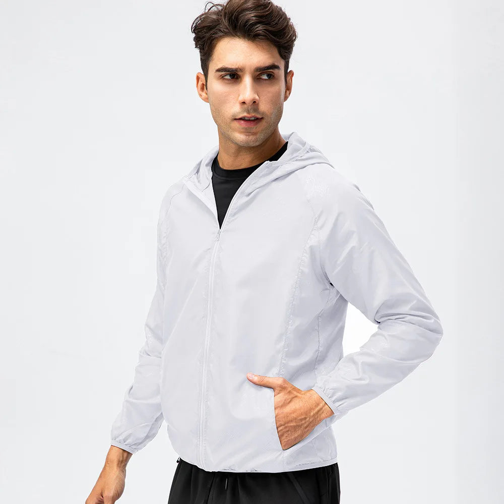 Waterproof Windbreaker Jacket – Sun Protection for Outdoor Hiking and Fishing