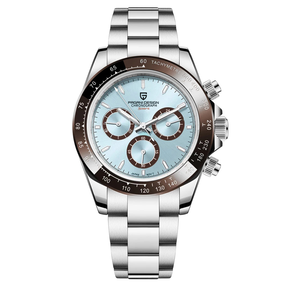 Pagani Design Gold Chronograph – Luxury Quartz Wrist Watch for Men