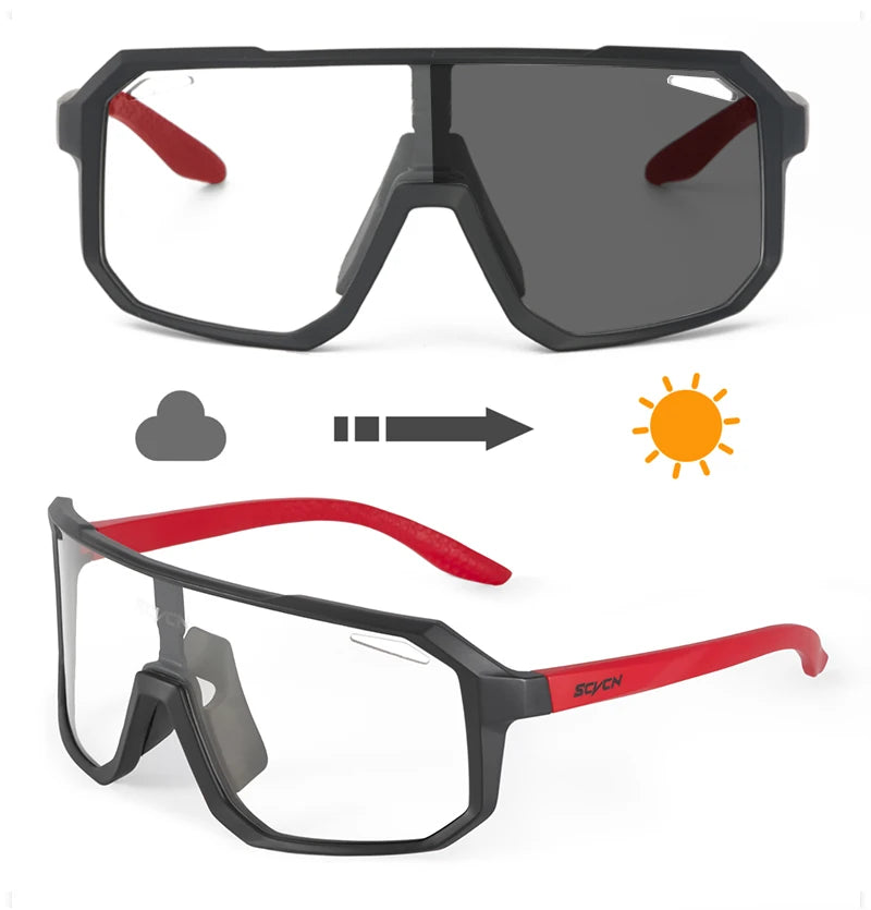 UV400 Cycling Sunglasses – Polarized Sport Eyewear for Outdoor Bike Riding