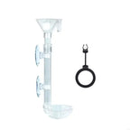 Acrylic Shrimp Feeding Tube – Transparent Dish Set for Aquarium Tanks