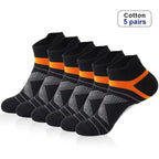 Breathable Cotton Ankle Socks – Men's Athletic Gear for Summer Outdoor Sports