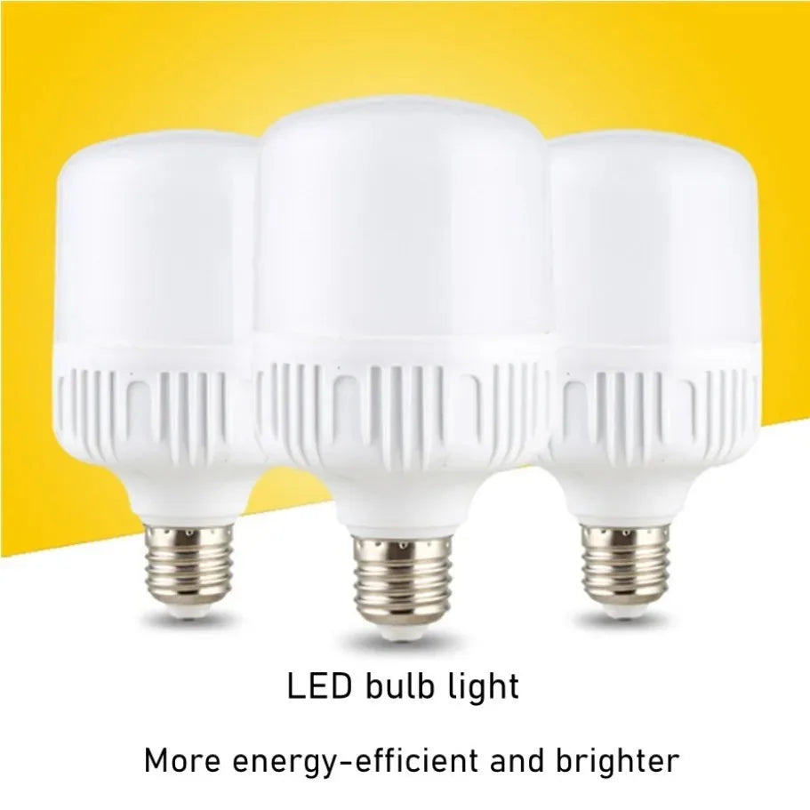 100W E27 LED Light Bulb – High Brightness Eye Protection for Home Lighting
