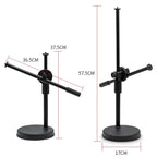 Overhead Tripod Stand – Ring Light with Phone Holder for Nail Art Photography