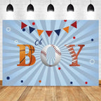 Basketball Stadium Photography Backdrop – Sport Theme for Kids Birthday Party