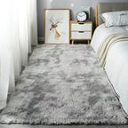Silk Wool Shaggy Area Rug – Non-Slip Soft Plush Mat for Bedroom Decor