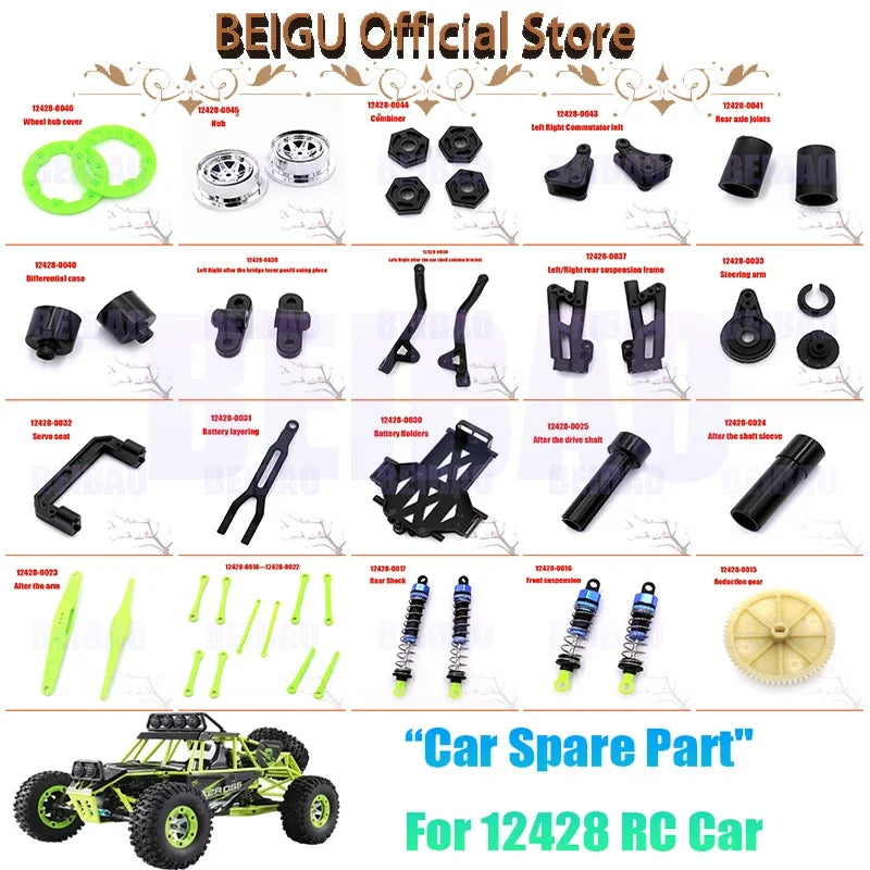 RC Car Spare Parts – Replacement Components for Off-Road Remote Control Vehicles