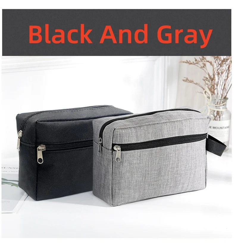 Portable Toiletry Organizer – Travel Cosmetic Pouch for Men and Women