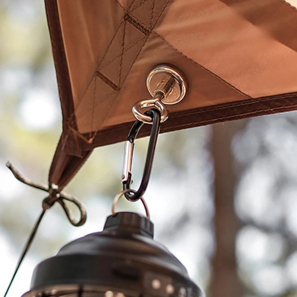 Magnetic Hooks – Heavy Duty Steel Hangers for Outdoor Camping and Tents