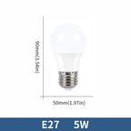 LED Light Bulbs – Energy Efficient E27 E14 Lamps for Home Interior Lighting