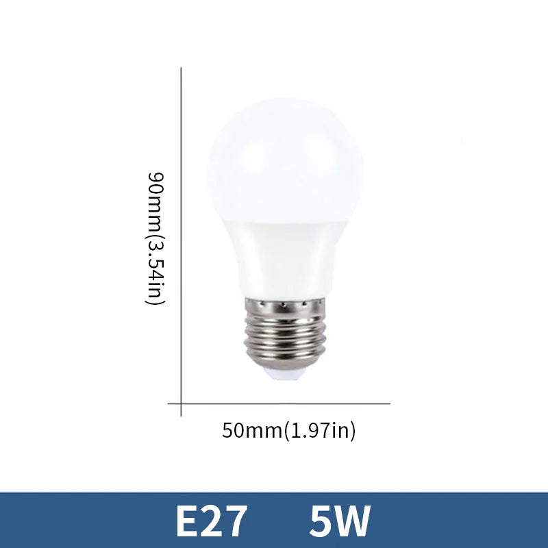 LED Light Bulbs – Energy Efficient E27 E14 Lamps for Home Interior Lighting