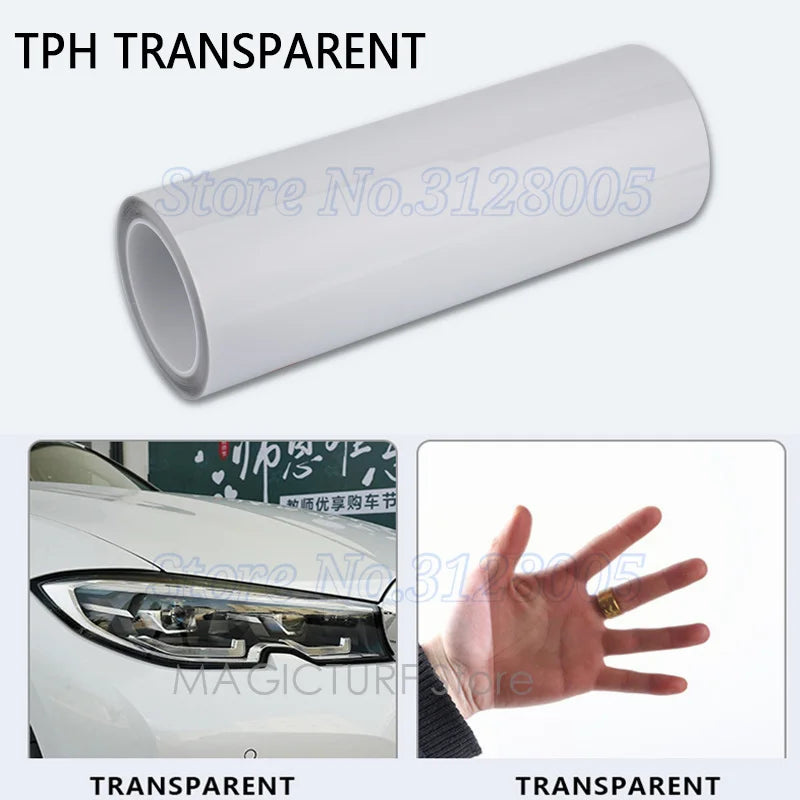TPH PPF Headlight Film – Anti-Scratch Protective Wrap for Car Tail Lights