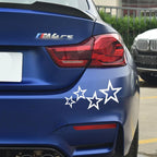 Star Vinyl Car Decal – 12x24cm Waterproof Sticker for Truck Bumper Window