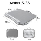 Ergonomic Waist Support Cushion – Lumbar Backrest for Office Computer Chair