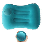 Inflatable Travel Pillow – Ergonomic Support for Camping and Car Comfort