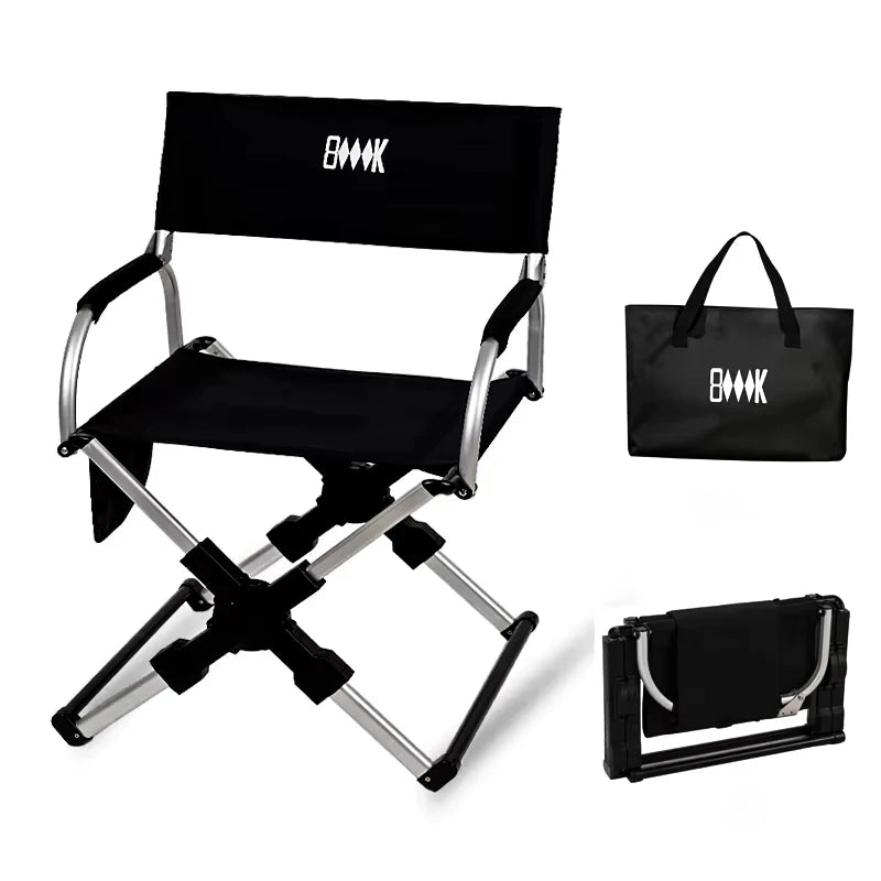 Foldable Director Chair – Aluminum Alloy for Camping Beach and Fishing