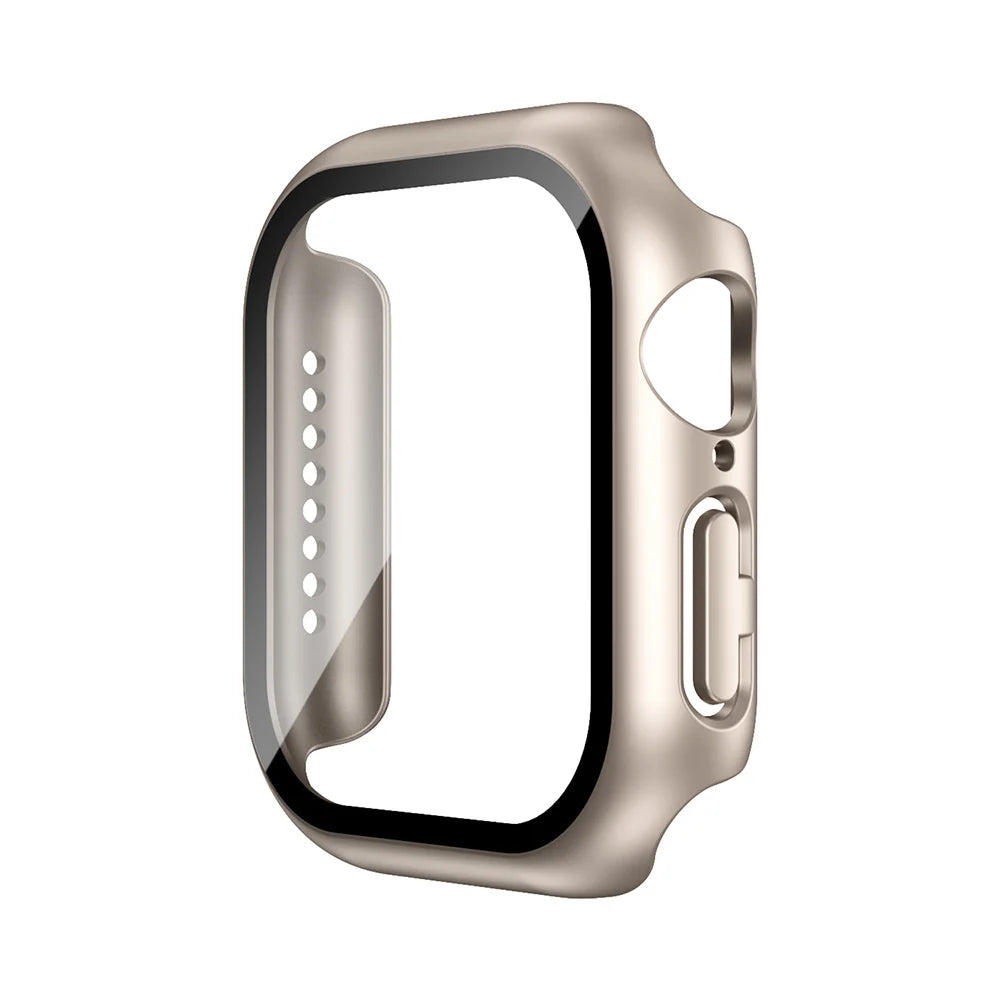Tempered Glass Case – Protective Screen Cover for Apple Watch Series 10-SE