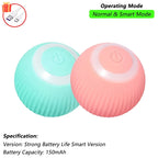 Interactive Rolling Cat Ball – Rechargeable Smart Toy for Pet Exercise