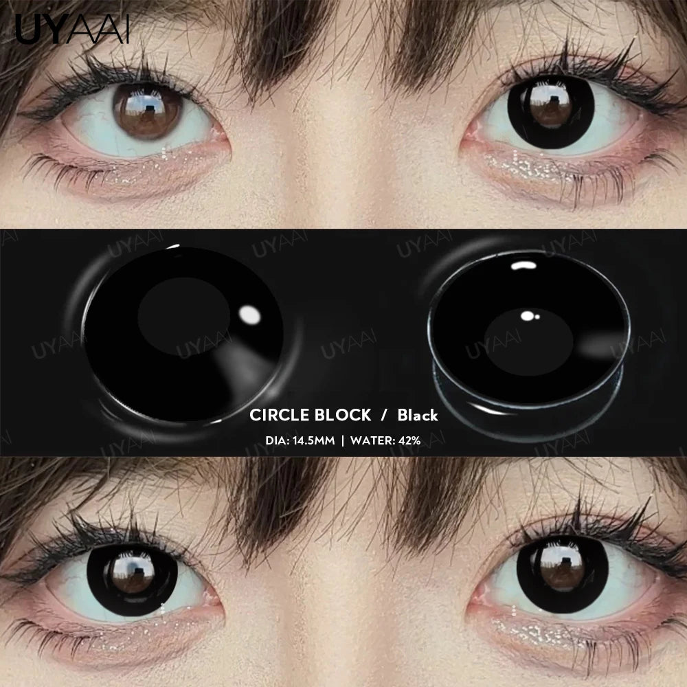 Cosplay Color Contact Lenses – Halloween Anime Costume Eye Props