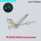 Custom GMT Watch Dial – 28.5mm Single Calendar for NH34 NH35 Movements