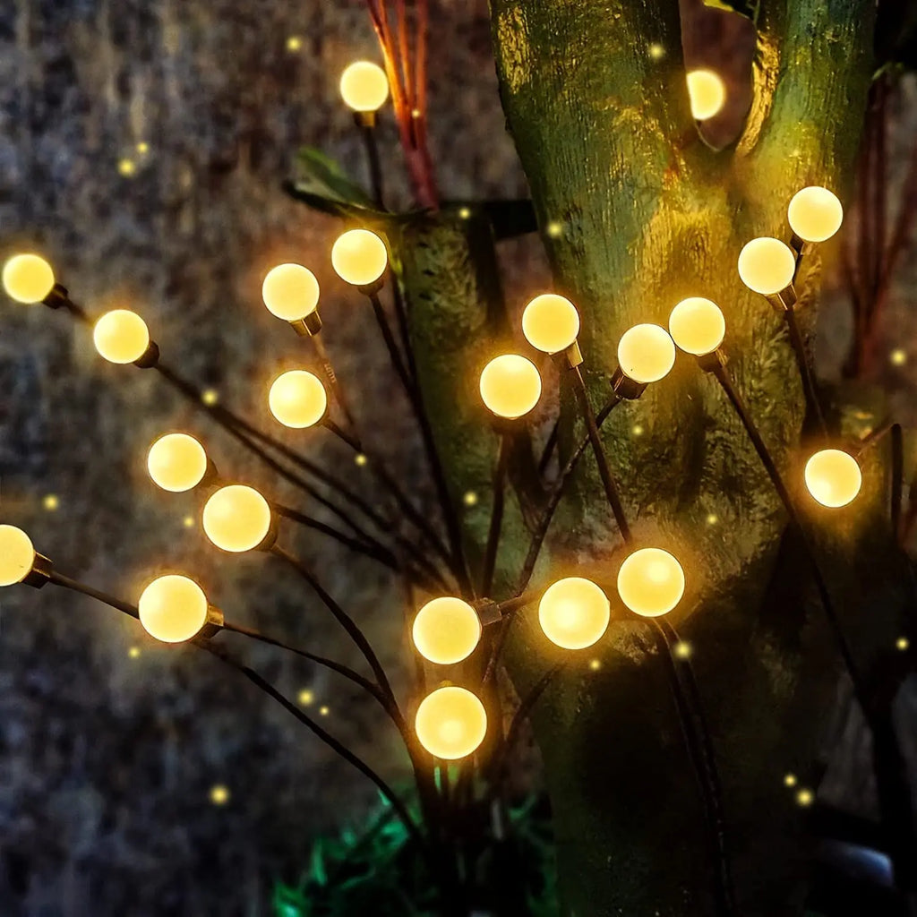 Starburst Solar Firefly Lights – Waterproof LED Lamps for Garden Path Decor