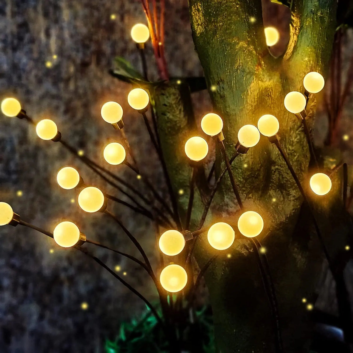 Starburst Solar Firefly Lights – Waterproof LED Lamps for Garden Path Decor