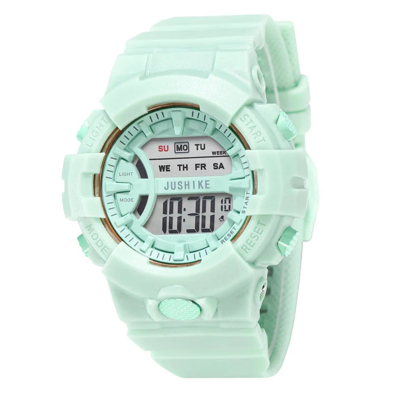 Digital LED Sport Watch – Waterproof Countdown Timer for Women