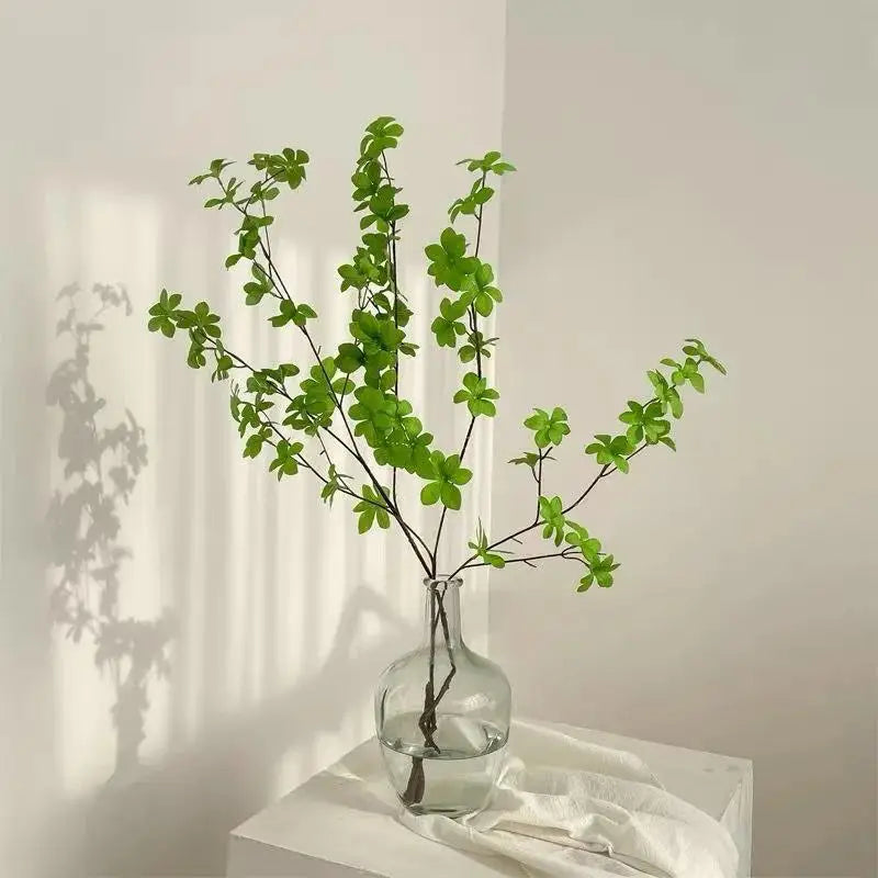 Artificial Japanese Pieris – 35.4 Inch Faux Greenery for Nordic Home Decor