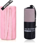 Microfiber Gym Towel – Silver Ion Odor-Free Absorbent Fabric for Workout