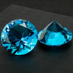 Crystal Diamond Paperweight – Giant Cut Glass Gem for Office Decor Gifts