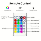 RGB LED Strip Lights – Music Sync Remote Control for Room Atmosphere Decoration