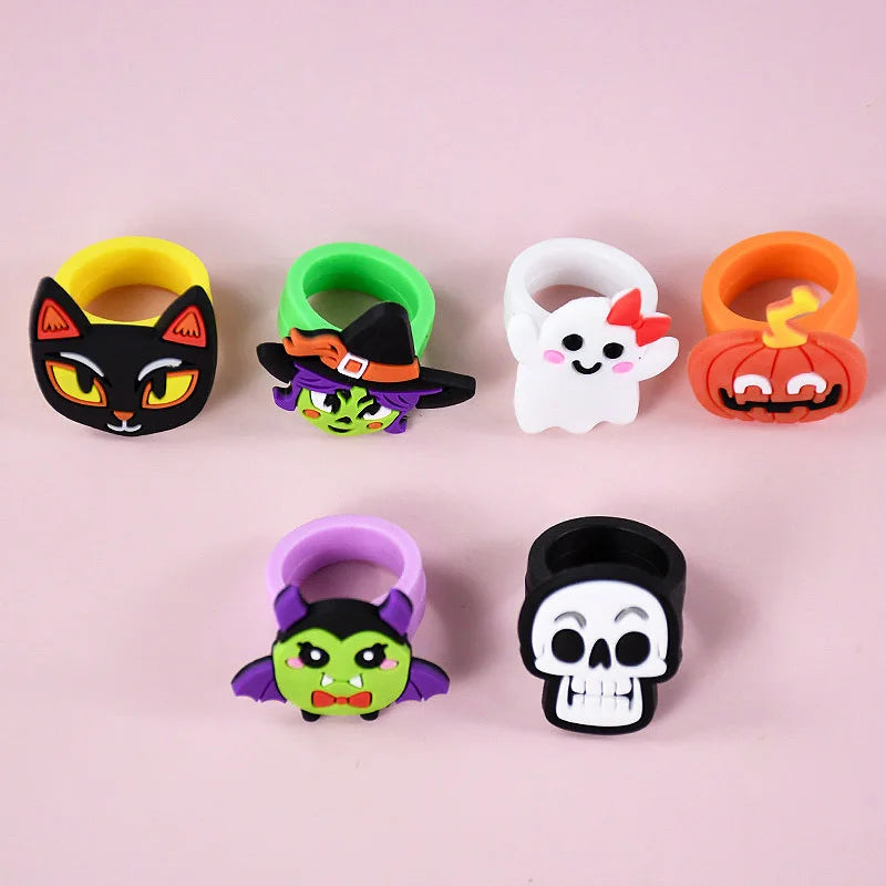 Halloween Kids Party Accessory Set – Ghost and Pumpkin Favors for Celebration