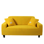 Jacquard Stretch Sofa Cover – Elastic Slipcover for L Shape and Standard Couches