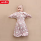 Cotton Baby Sleeping Bag – Anti-Shock Swaddle for Newborn Sleep