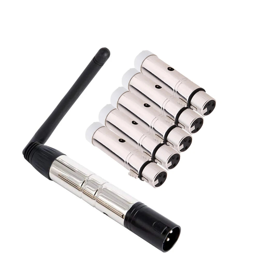 DMX512 Wireless Controller – ISM XLR Receiver Transmitter for Lighting
