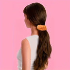 Large Thick Terry Cloth Hair Ties – Seamless Elastic Ponytail Holders