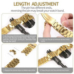 Stainless Steel Watch Band – Replacement Metal Bracelet for Huawei Watch GT4