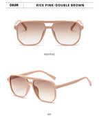 Vintage Square Mirror Sunglasses – Retro Fashion Eyewear for Women