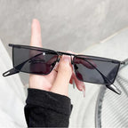 Vintage Square Metal Sunglasses – UV400 Retro Eyewear for Men and Women