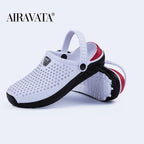 Thick Sole Beach Sandals – Waterproof Anti-Slip Footwear for Men and Women