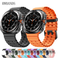 Silicone Marine Strap – Sports Watch Band for Samsung Galaxy Watch Ultra