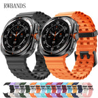 Silicone Marine Strap – Sports Watch Band for Samsung Galaxy Watch Ultra