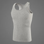 Cotton Sleeveless Vests – Multi-size Solid Sports Tanks for Men and Teenagers