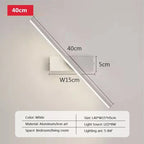 Rotatable LED Wall Sconce – Adjustable Mirror Lighting for Bathroom and Bedroom